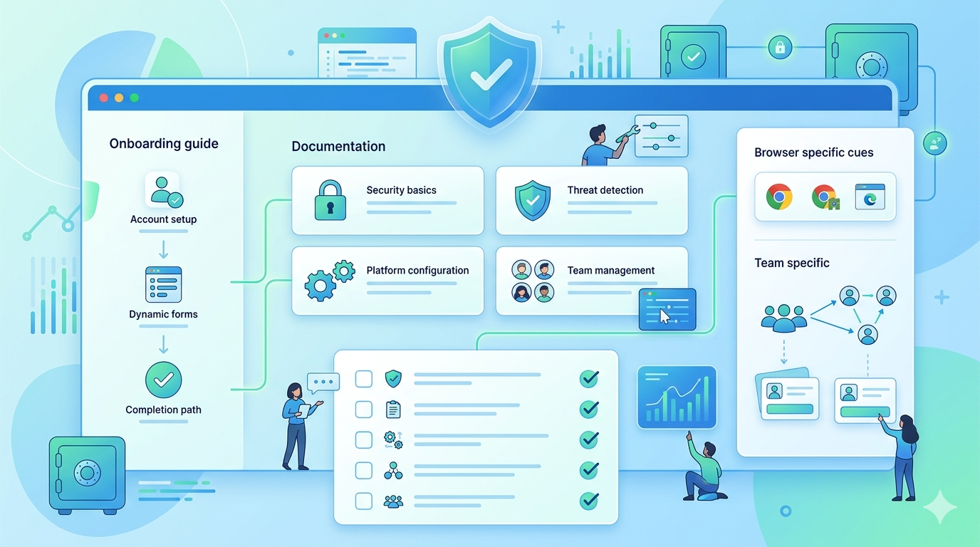 Documentation and onboarding illustration